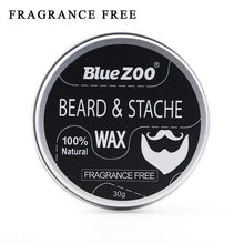 Load image into Gallery viewer, Natural Moustache Beard Oil Balm