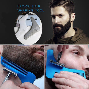 Men Beard Shaping Styling Comb